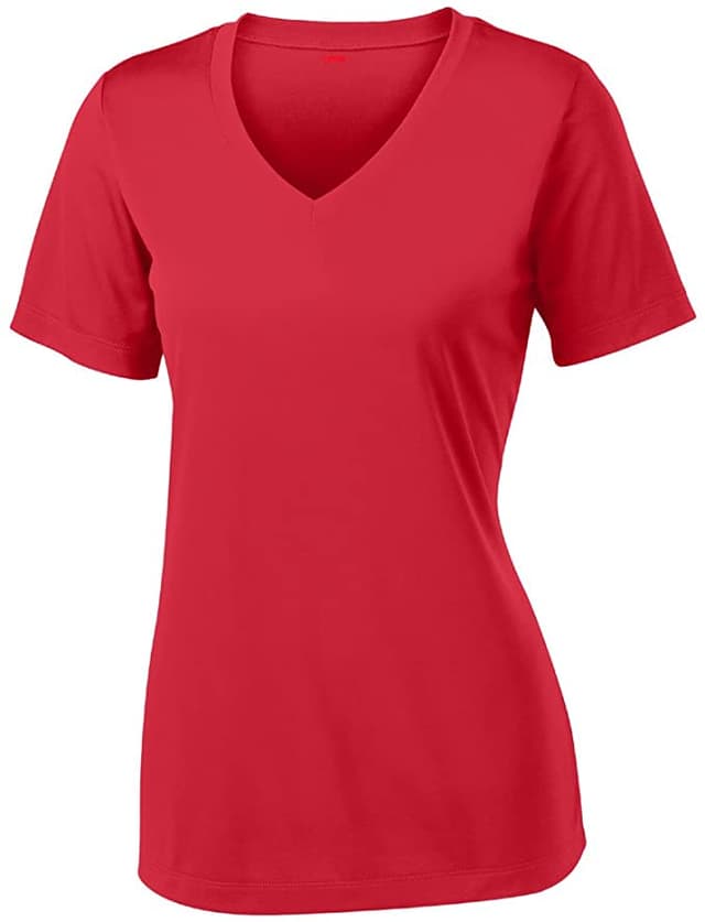 product women's clothing Opna Women's Short Sleeve Moisture 100% Polyester, Machine wash, 100% cationic polyester interlock, Machine Wash & Pre Shrunk for a Great Fit, Lightweight, roomy and highly breathable with moisture wicking fabric which helps to keep moisture away, Soft Lightweight Fabric with comfortable V-neck collar and a slimmer fit, delivers a sleek, more feminine silhouette and Added Comfort